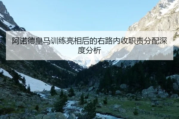 阿诺德皇马训练亮相后的右路内收职责分配深度分析